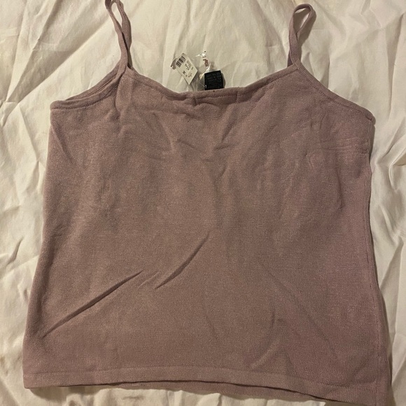NWT limited purple sweater tank with embellishment - Picture 3 of 3
